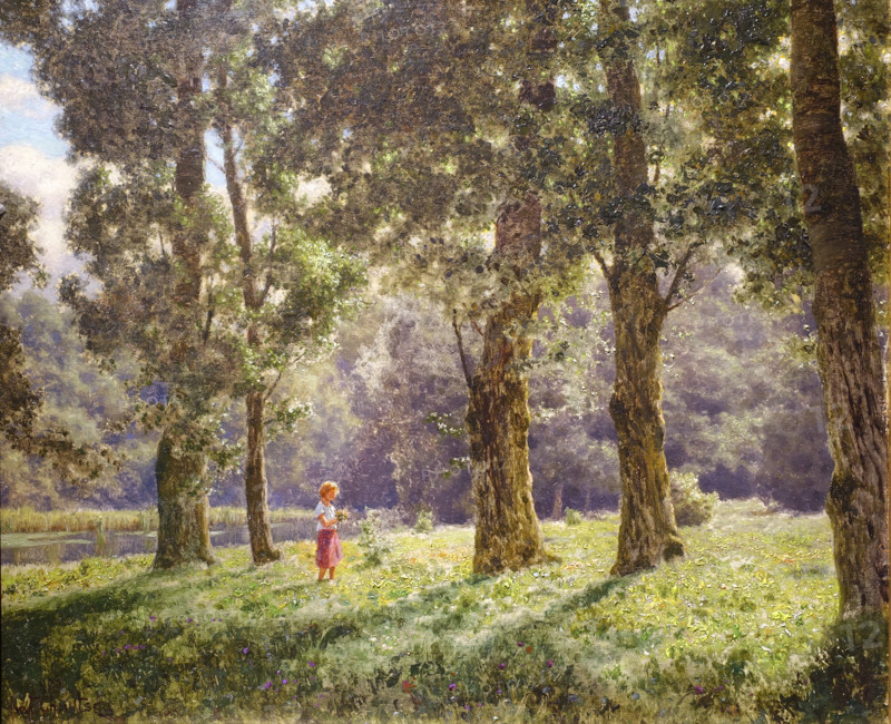 Morning in the Forest. 1928-1930. Ivan Fedorovich Shultze (1874-1939).