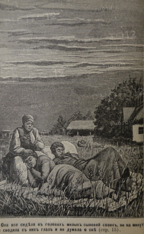 Illustration from book 'Taras Bulba'. A Novel by Nikolai Gogol (1809-1852). 1893.
