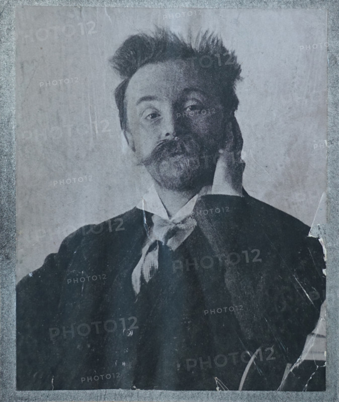 Portrait of the composer Alexander Scriabin (1871-1915). Early 20th century.