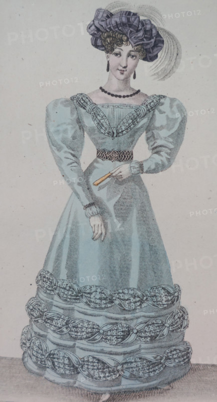 Illustration from the 'Ladies' Journal'. 1826.