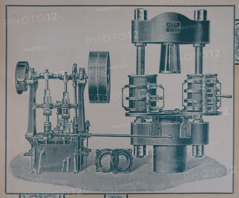 Advertisement for agricultural machinery from the Klassen & Neufeld plant. 1911.