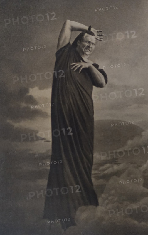 Portrait of opera singer Feodor Chaliapin (1873-1938). 1900s.