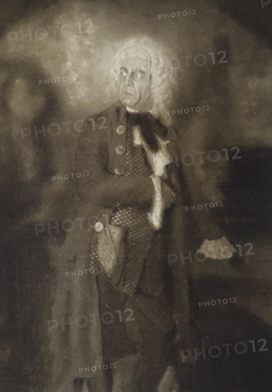 Portrait of opera singer Feodor Chaliapin (1873-1938). Salieri