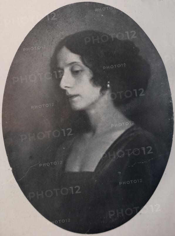 Portrait of the ballerina Anna Pavlovna Pavlova (1881-1931)