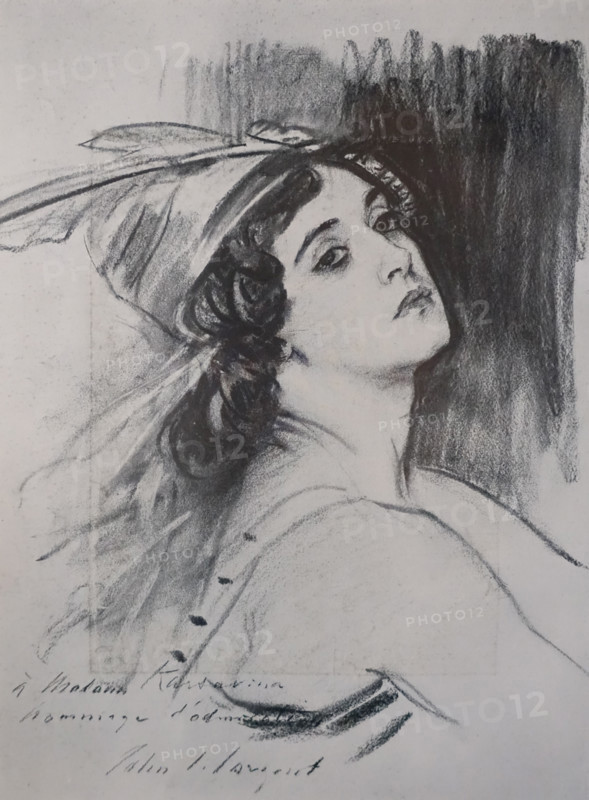 Portrait of Tamara Platonovna Karsavina (1885-1978)