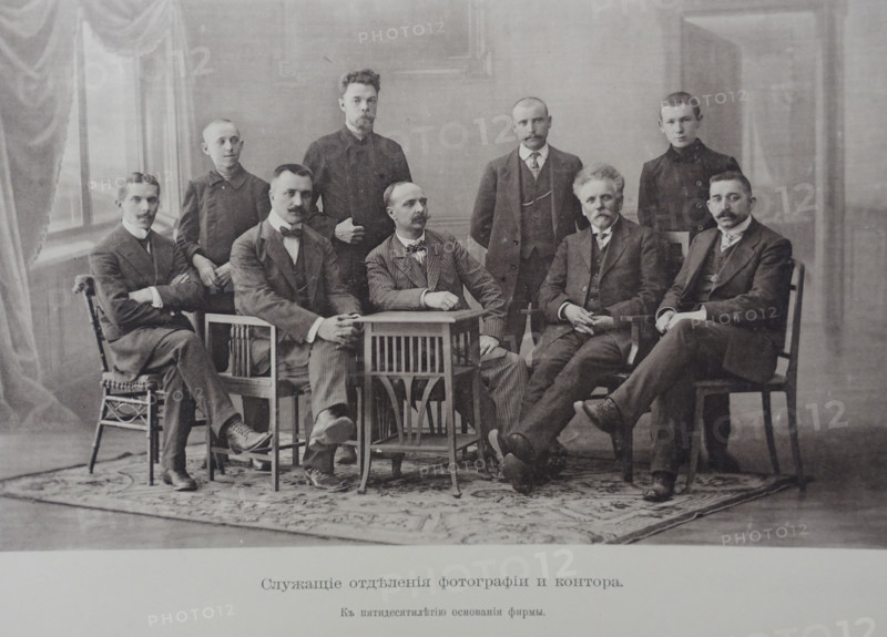 Employees of the Photography Department and the Office. Scherer