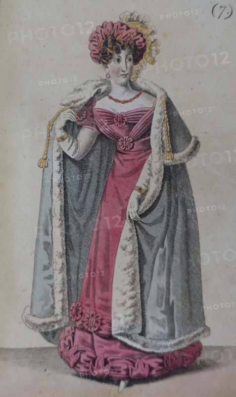 Illustration from the 'Ladies' Journal'. 1824.