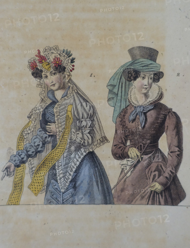 Illustration from the 'Ladies' Journal'. 1824.