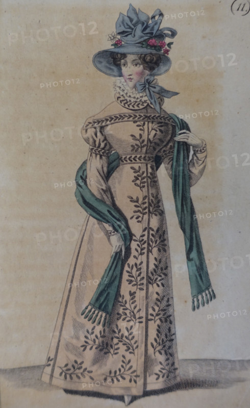 Illustration from the 'Ladies' Journal'. 1824.