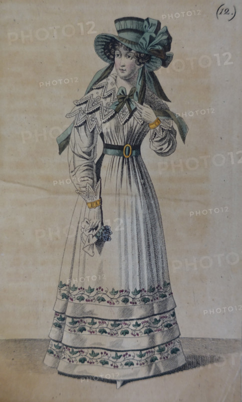Illustration from the 'Ladies' Journal'. 1824.