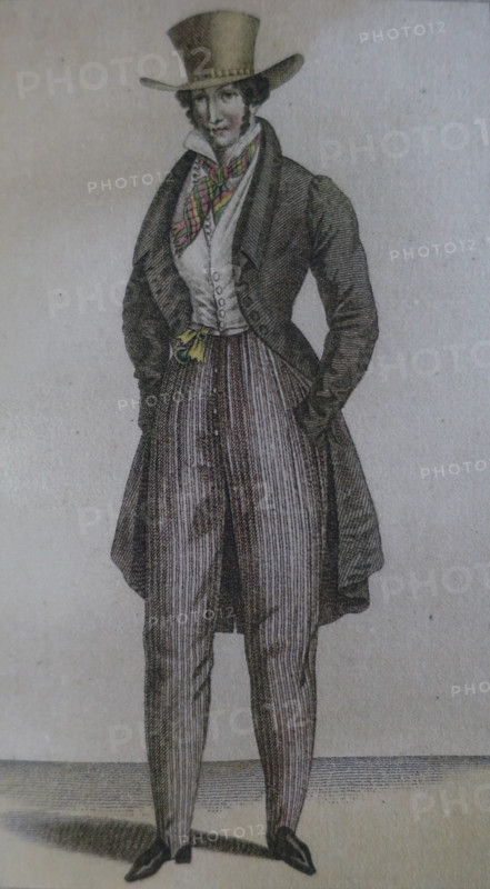 Illustration from the 'Ladies' Journal'. 1823.