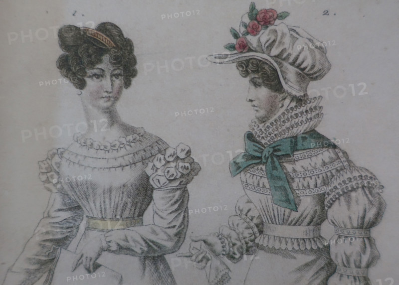 Illustration from the 'Ladies' Journal'. 1823.
