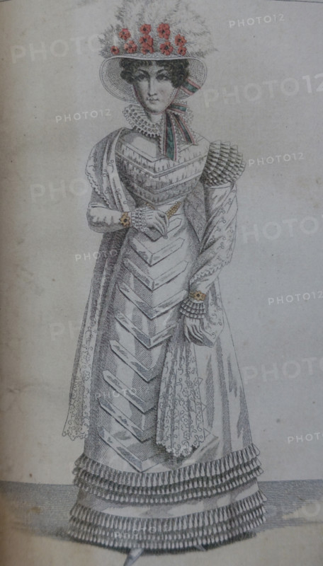 Illustration from the 'Ladies' Journal'. 1823.