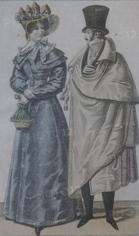 Illustration from the 'Ladies' Journal'. 1823.