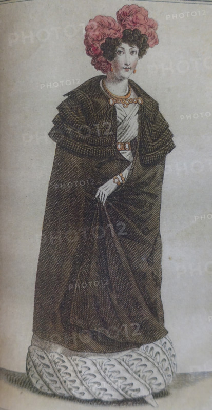 Illustration from the 'Ladies' Journal'. 1823.