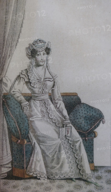 Illustration from the 'Ladies' Journal'. 1823.