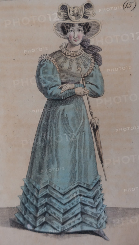 Illustration from the 'Ladies' Journal'. 1824.
