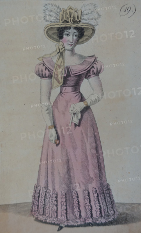 Illustration from the 'Ladies' Journal'. 1824.
