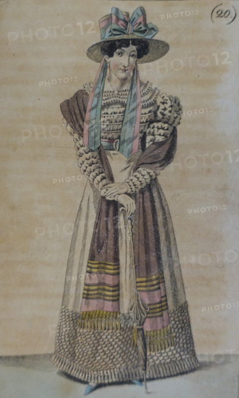 Illustration from the 'Ladies' Journal'. 1824.