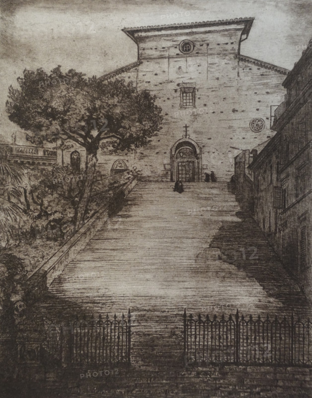 Rome. Italy. Vadim Falileev (1879-1950). Early 20th century.