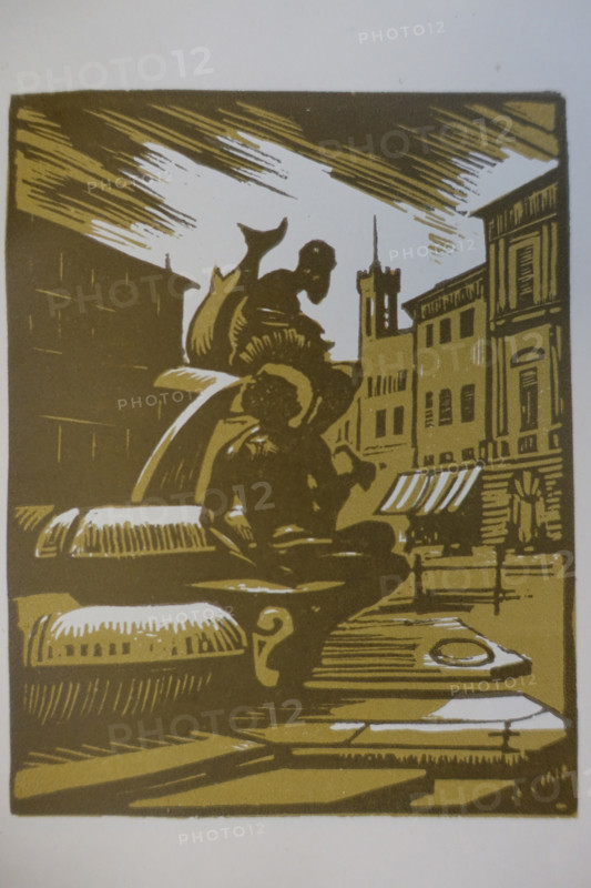 Florence. Italy. Vadim Falileev (1879-1950). 1923.