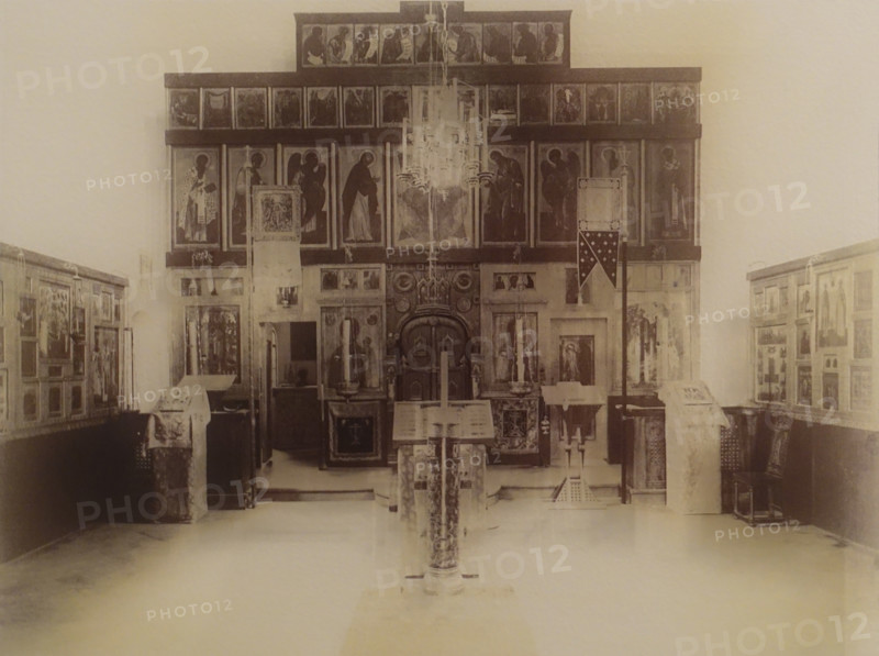 Interior of the Church of the All-Merciful Saviour in Natalyevka