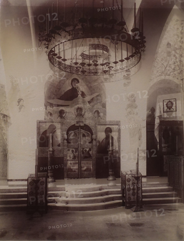 Interior of Church of the Intercession of the Most Holy Theotokos