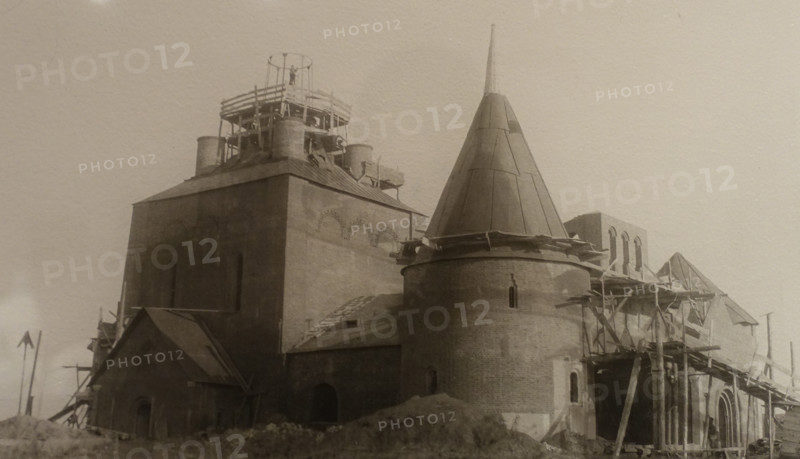 Construction of the Memorial Church of St. Sergius of Radonezh on the Kulikovo Field