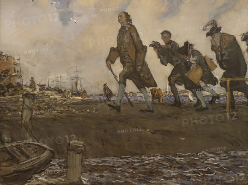 Peter the Great. 1907. Valentin Serov (1865-1911).