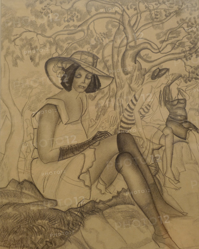 Boris Grigoriev (1886-1939). Bathers. 1916.