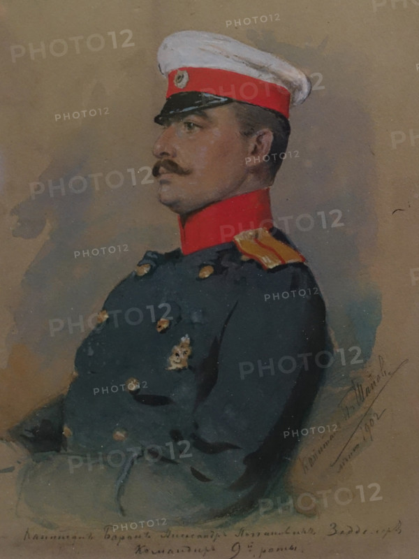 Portrait of Captain Baron Alexander Logtinovich Zedeler