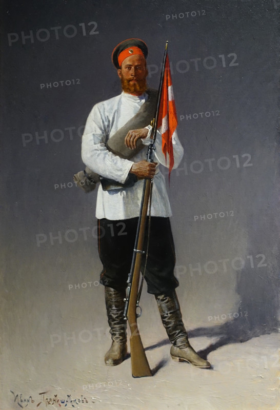 Lower Rank of the Life Guards Preobrazhensky Regiment. IIllarion Pryanishnikov (1840-1894). Late 1880s.