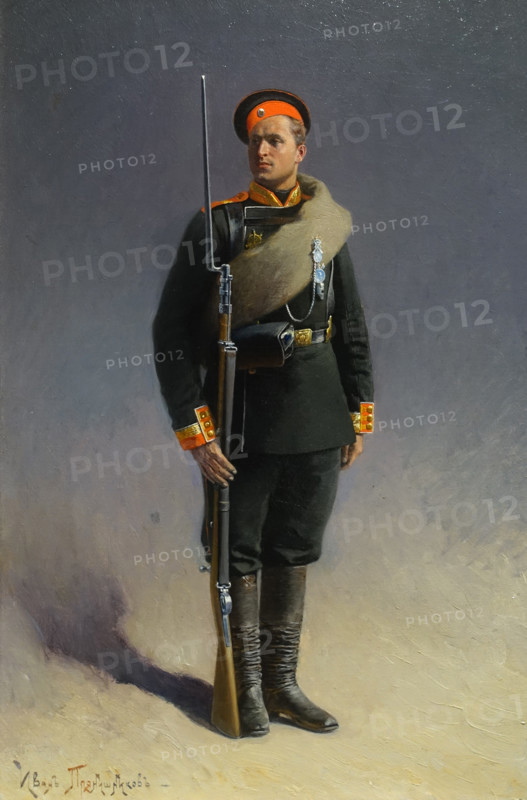 Non-Commissioned Officer of the Life Guards Preobrazhensky Regiment. Illarion Pryanishnikov (1840–1894). Late 1880s.
