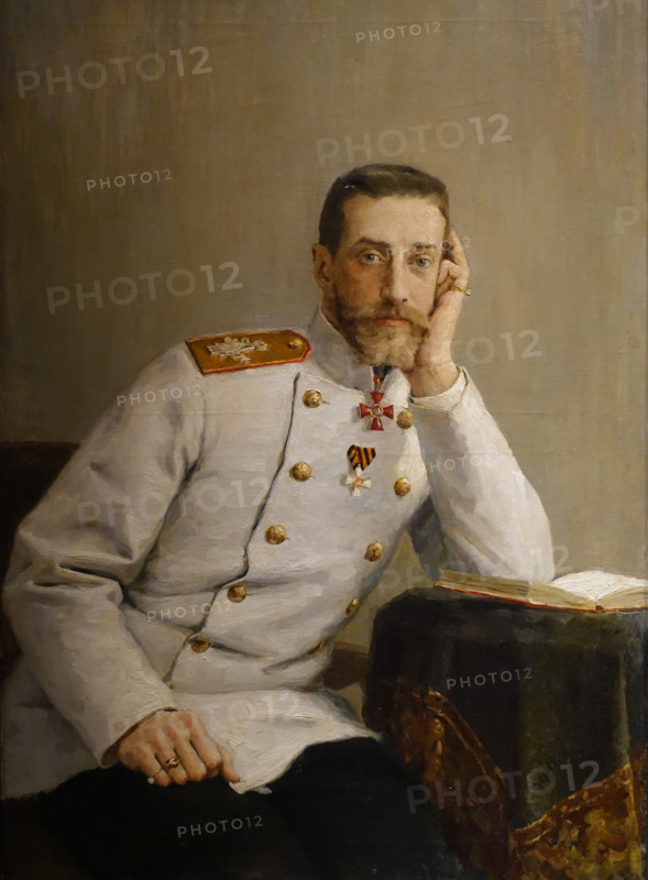Portrait of Grand Duke Konstantin Konstantinovich (1858-1915). 1900s.
