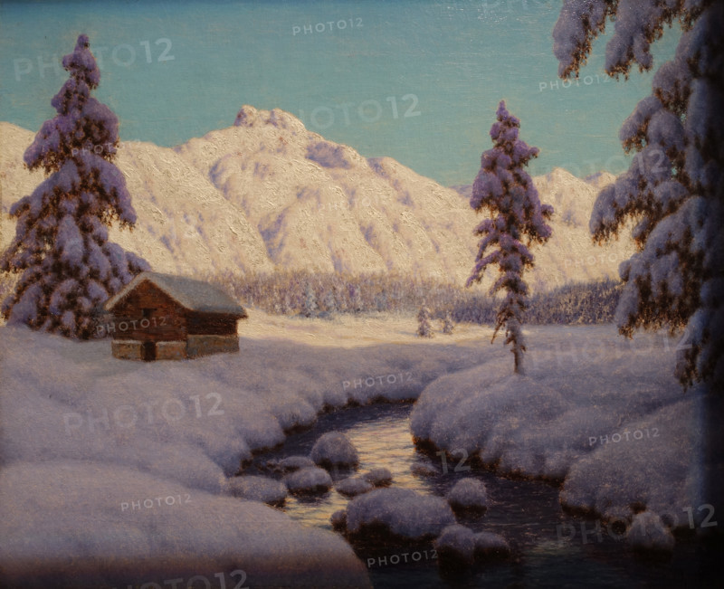 After Snowfall. 1927-1930. Ivan Fedorovich Shultze (1874-1939).