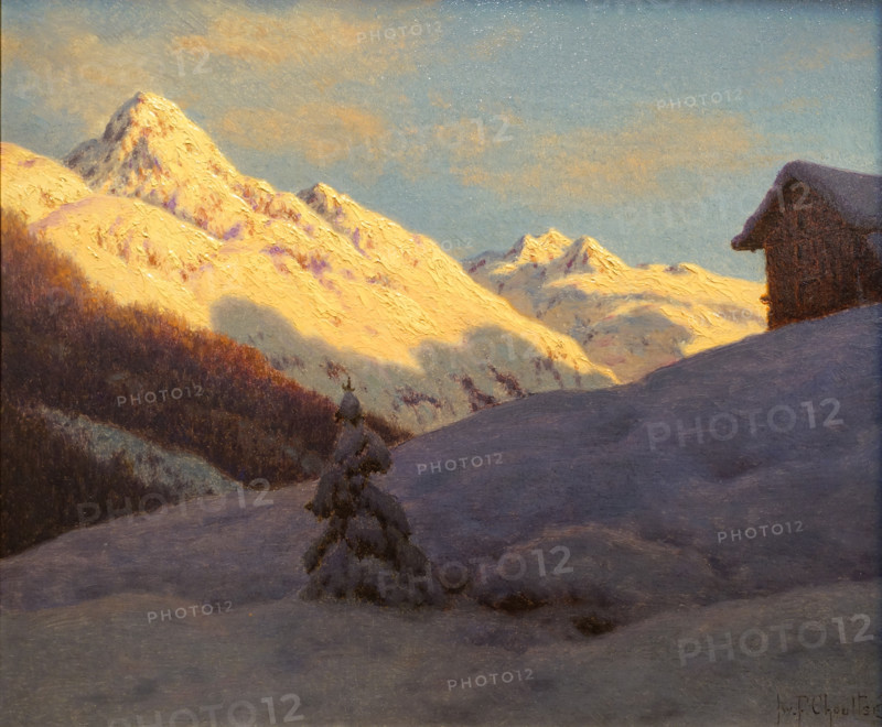 Peak in Engadine. Switzerland. 1927-1930. Ivan Fedorovich Shultze (1874-1939).