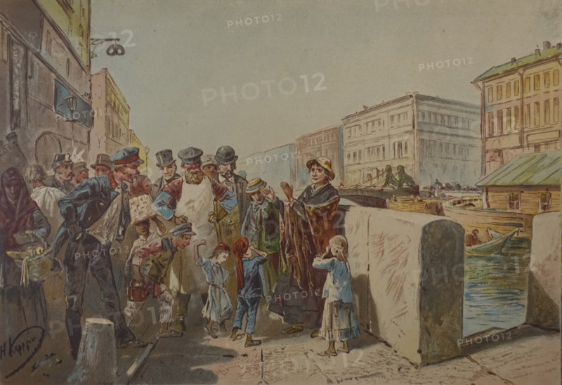 Crime and Punishment by Fedor Dostoevsky'. Nikolai Karazin (1842-1908). 1893.
