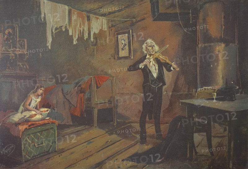 Netochka Nezvanova by Fedor Dostoevsky'. Nikolai Karazin (1842-1908). 1893.