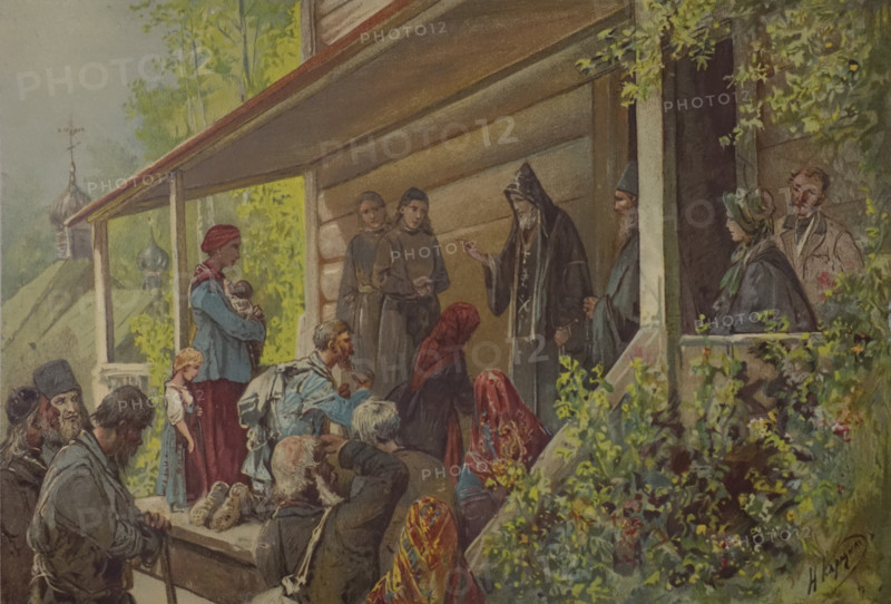The Brothers Karamazov by Fedor Dostoevsky'. Nikolai Karazin (1842-1908). 1893.