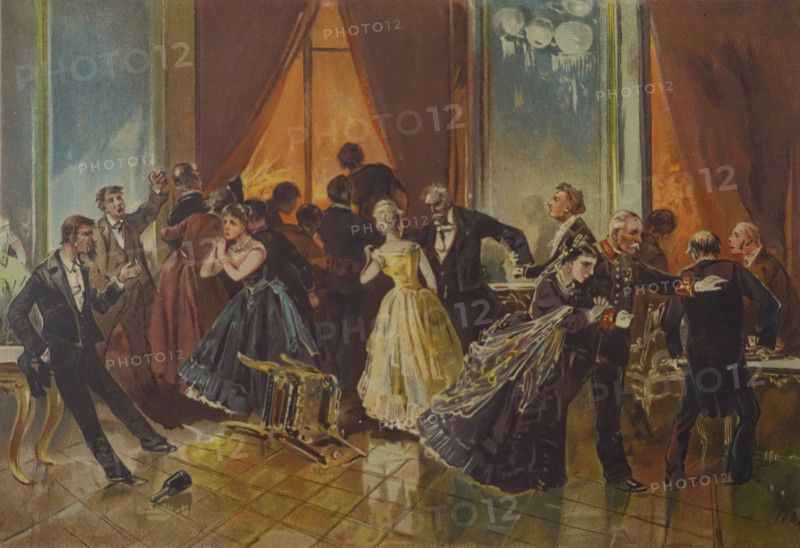 Demons (The Possessed) by Fedor Dostoevsky'. Nikolai Karazin (1842-1908). 1893.