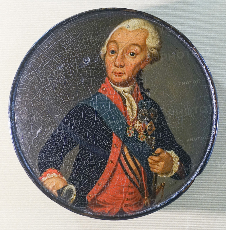 Snuffbox with the Portrait of Alexander Suvorov. Korobov and Lukutin factory
