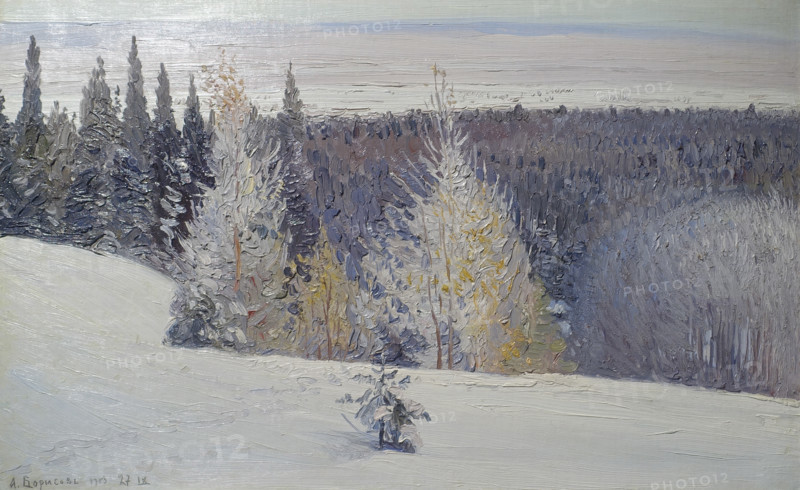 Borisov Alexander Alexeyevich (1866-1934). In silver. 1913.