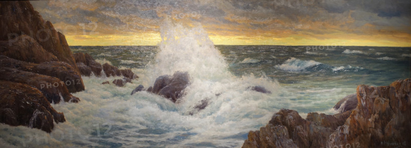 Off the coast of Spitsbergen. 1908. Ivan Fedorovich Shultze (1874-1939).