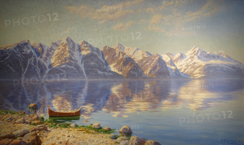 Off the Lofoten Islands in June. 1911. Ivan Fedorovich Shultze (1874-1939).
