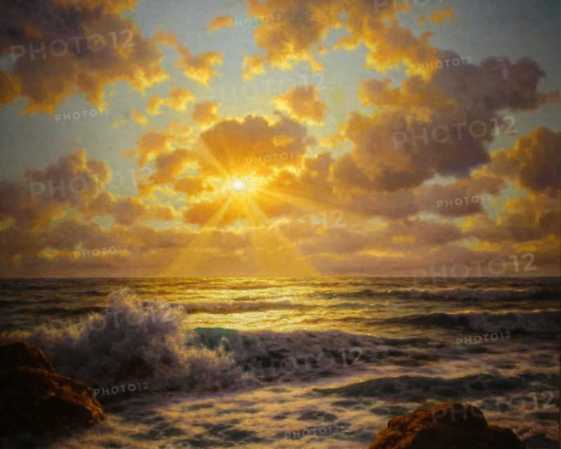 Sunrise. 1927-1930. Ivan Fedorovich Shultze (1874-1939).