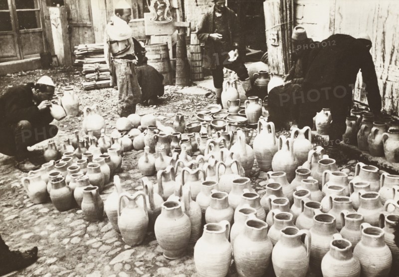 Albania, Berat, Market of Clay tools