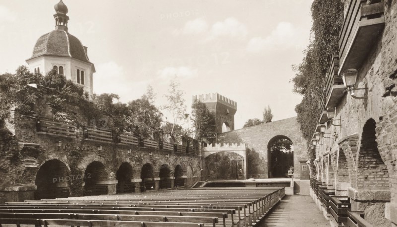 Austria, Graz, open-air theatre on the Schlossberg