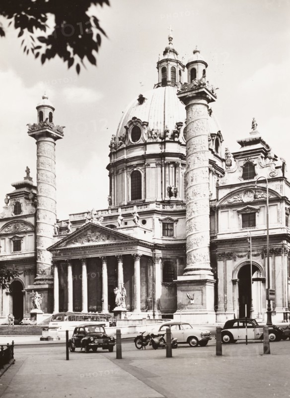 Austria, Vienna, Karlskirche