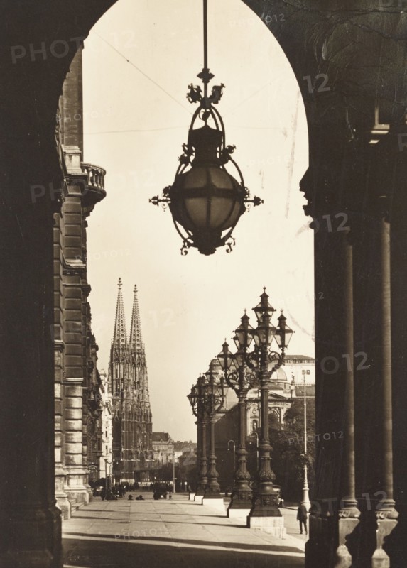 Austria, Vienna, View of the Votive Church