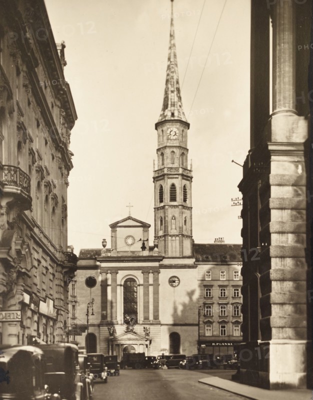Austria, Vienna, View of the Michaelerkirche